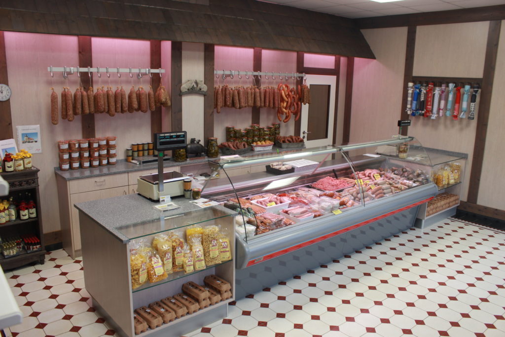 Verkaufsraum Fröhlichs Hofladen